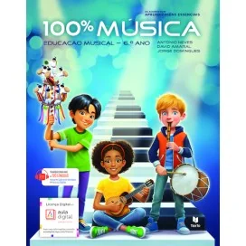 9789724759647 - 100% Música 6 - Educação Músical - Manual do Aluno