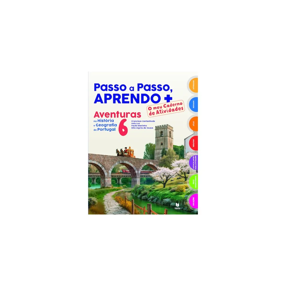 9789724759531 - Aventuras na HGP 6 - História e Geografia de Portugal - Caderno de Atividades