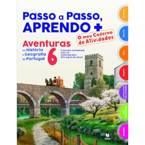 9789724759531 - Aventuras na HGP 6 - História e Geografia de Portugal - Caderno de Atividades 9789724759531 - Aventuras na HGP 6 - História e Geografia de Portugal - Caderno de Atividades