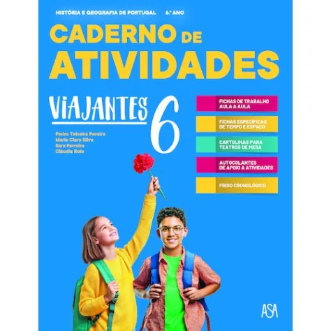 9789892364339 - Viajantes HGP 6 - História e Geografia de Portugal - Caderno de Atividades 9789892364339 - Viajantes HGP 6 - História e Geografia de Portugal - Caderno de Atividades