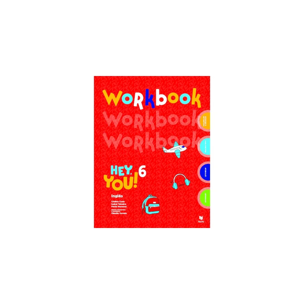 9789724759623 - Hey, You! 6 - Inglês - Workbook/Caderno de Atividades