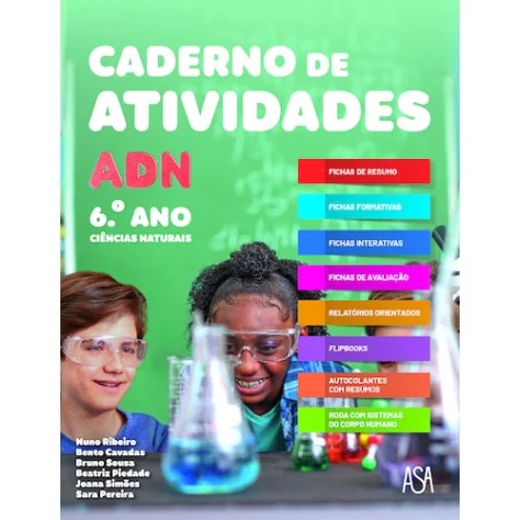 9789892364308 - ADN 6 - Ciências Naturais - Caderno de Atividades 9789892364308 - ADN 6 - Ciências Naturais - Caderno de Atividades