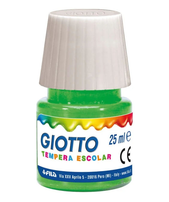 Frasco Guache Escolar Giotto 25 ml 356912 Verde Frasco Guache Escolar Giotto 25 ml 356912 Verde
