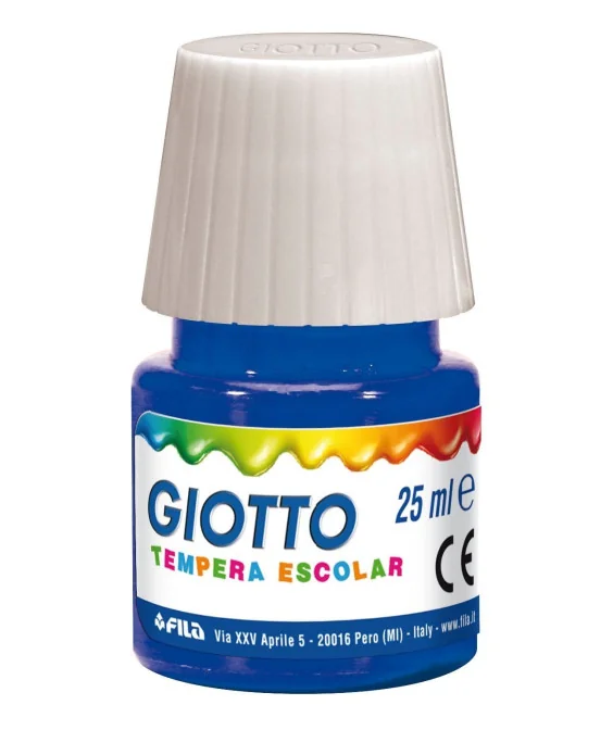 Frasco Guache Escolar Giotto 25 ml 356917 Azul Ultramar Frasco Guache Escolar Giotto 25 ml 356917 Azul Ultramar