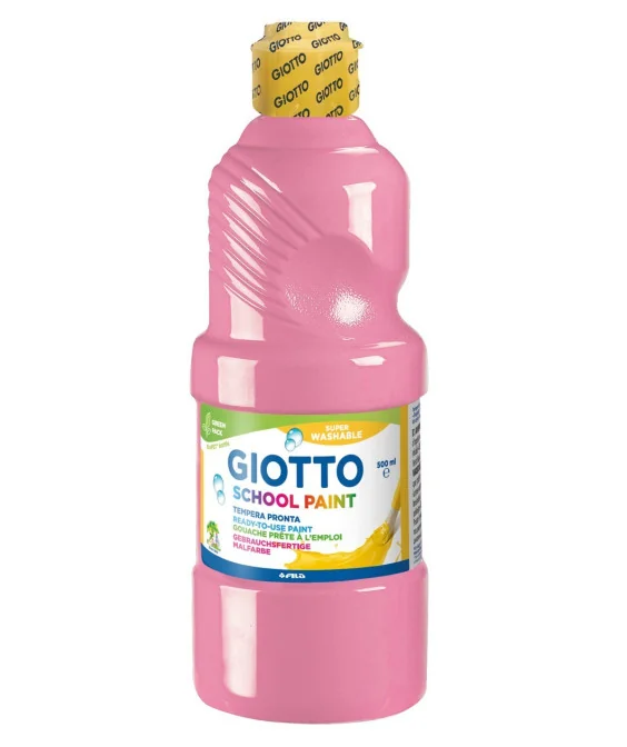 Frasco Guache Escolar Giotto 500 ml 535306 Rosa Frasco Guache Escolar Giotto 500 ml 535306 Rosa