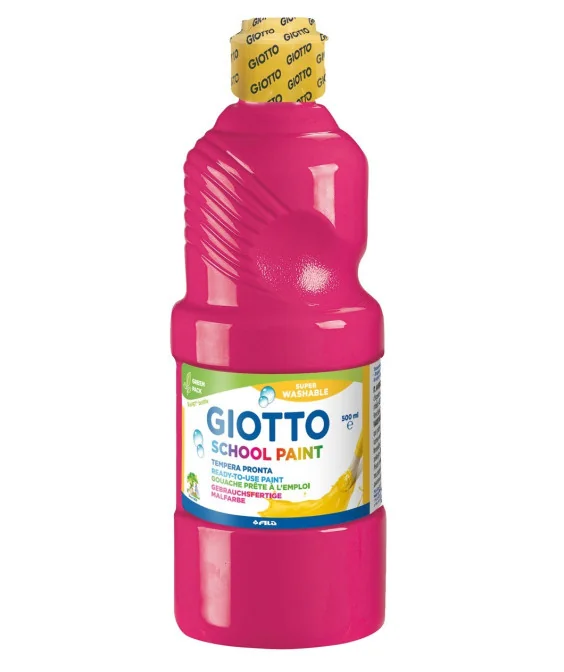 Frasco Guache Escolar Giotto 500 ml 535310 Magenta Frasco Guache Escolar Giotto 500 ml 535310 Magenta