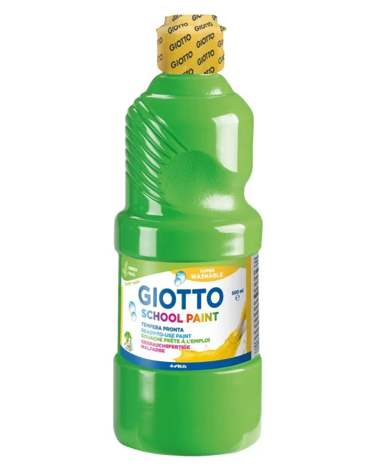 Frasco Guache Escolar Giotto 500 ml 535311 Verde Claro Frasco Guache Escolar Giotto 500 ml 535311 Verde Claro