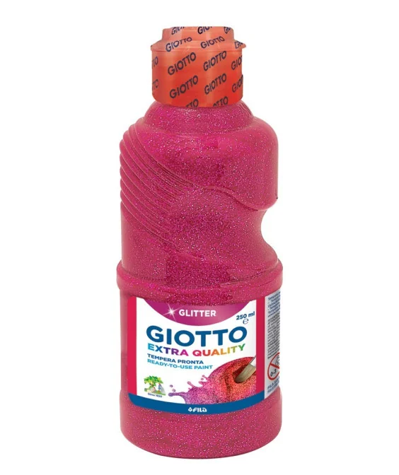 Frasco Guache Glitter Giotto 250 ml 531203 Magenta Frasco Guache Glitter Giotto 250 ml 531203 Magenta