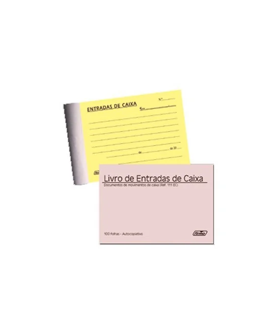 Livro de Entradas de Caixa 110x165 Firmo 100Fls. Autocopiativo Livro de Entradas de Caixa 110x165 Firmo 100Fls. Autocopiativo