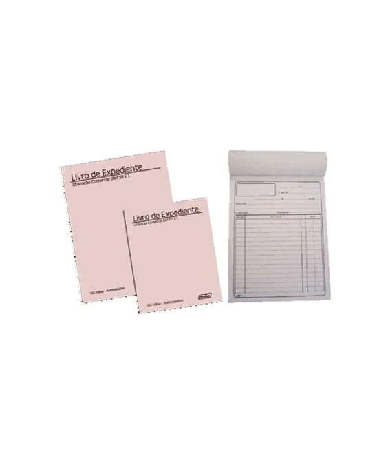 Livro de Expediente 148x210 A5 Firmo 100Fls. Autocopiativo Livro de Expediente 148x210 A5 Firmo 100Fls. Autocopiativo