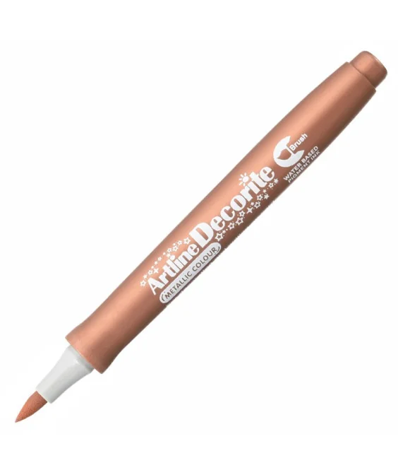 Marcador Artline Decorite Brush Bronze Marcador Artline Decorite Brush Bronze