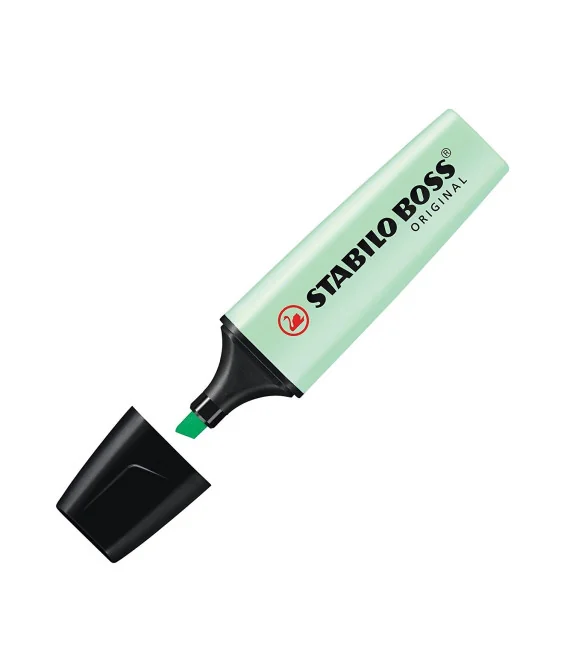 Marcador Fluorescente Pastel Stabilo Boss 70/116 Menta Marcador Fluorescente Pastel Stabilo Boss 70/116 Menta