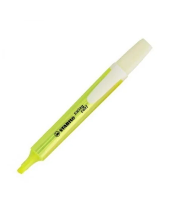Marcador Fluorescente Stabilo Swing Cool 275/24 Amarelo Marcador Fluorescente Stabilo Swing Cool 275/24 Amarelo