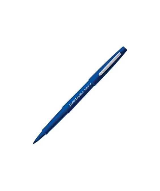 Marcador Papermate Futura Flair Nylon M Azul Marcador Papermate Futura Flair Nylon M Azul