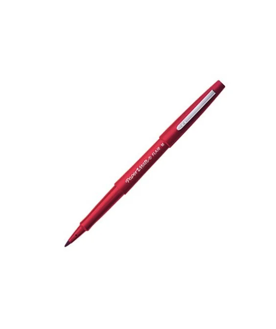 Marcador Papermate Futura Flair Nylon M Vermelho Marcador Papermate Futura Flair Nylon M Vermelho