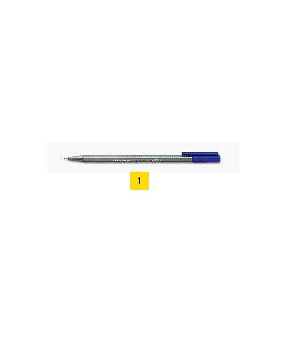 Marcador Staedtler Fineliner 334-1 Amarelo Marcador Staedtler Fineliner 334-1 Amarelo