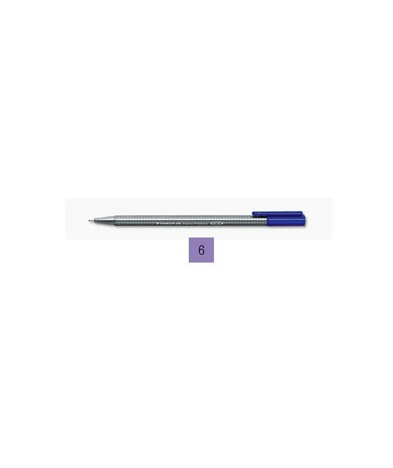 Marcador Staedtler Fineliner 334-6 Violeta Marcador Staedtler Fineliner 334-6 Violeta