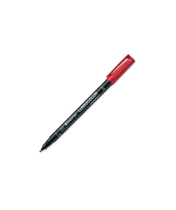Marcador Staedtler Lumocolor para Acetato Ponta Média 1mm 317-2 Vermelho Marcador Staedtler Lumocolor para Acetato Ponta Média 1mm 317-2 Vermelho