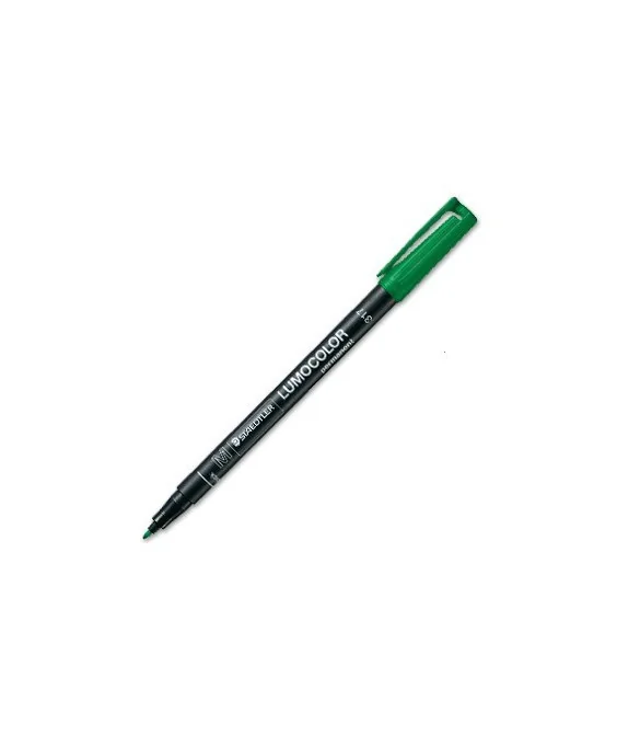 Marcador Staedtler Lumocolor para Acetato Ponta Média 1mm 317-5 Verde Marcador Staedtler Lumocolor para Acetato Ponta Média 1mm 317-5 Verde