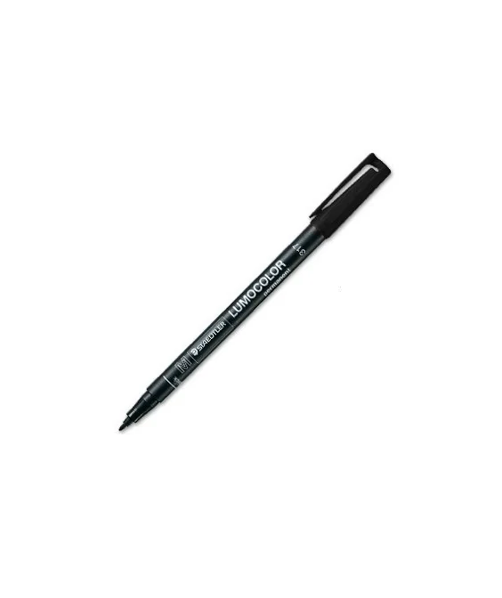 Marcador Staedtler Lumocolor para Acetato Ponta Média 1mm 317-9 Preto Marcador Staedtler Lumocolor para Acetato Ponta Média 1mm 317-9 Preto