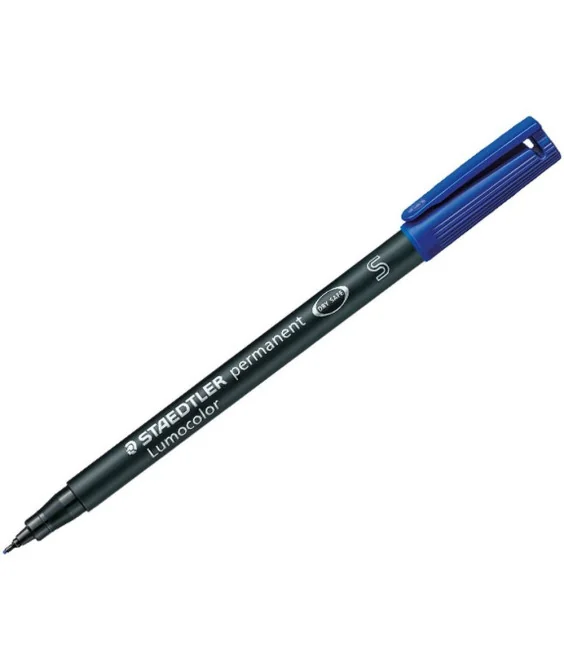 Marcador Staedtler Lumocolor para Acetato Ponta Super Fina 0,4mm 313-3 Azul Marcador Staedtler Lumocolor para Acetato Ponta Super Fina 0,4mm 313-3 Azul