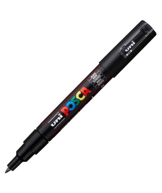 Marcador Uni Posca PC-1M 0,7mm Preto Marcador Uni Posca PC-1M 0,7mm Preto