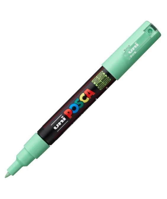 Marcador Uni Posca PC-1M 0,7mm Verde Claro Marcador Uni Posca PC-1M 0,7mm Verde Claro
