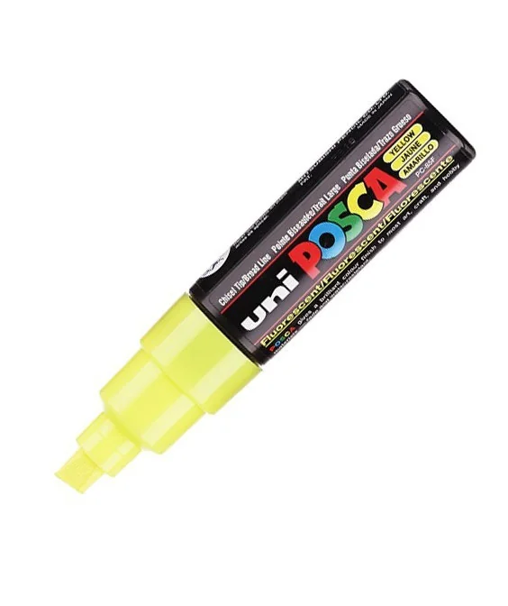 Marcador Uni Posca PC-8K 8mm Amarelo Marcador Uni Posca PC-8K 8mm Amarelo