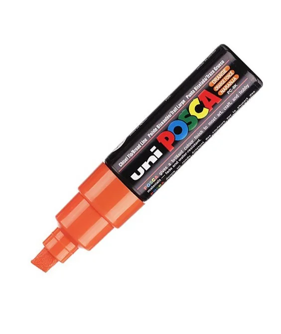 Marcador Uni Posca PC-8K 8mm Laranja Marcador Uni Posca PC-8K 8mm Laranja