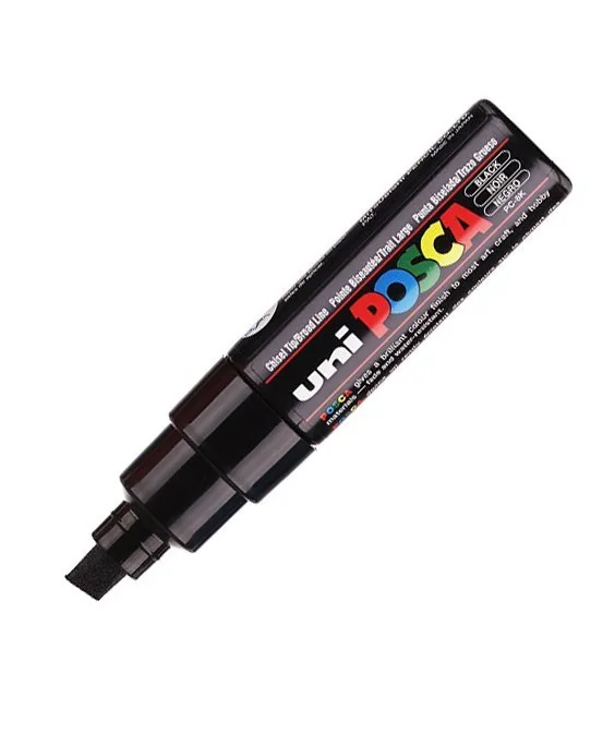 Marcador Uni Posca PC-8K 8mm Preto Marcador Uni Posca PC-8K 8mm Preto