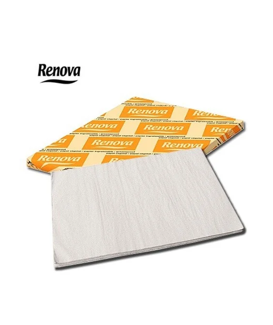 Pack 25 Folhas Papel Vegetal Renova 38g 75x100 Pack 25 Folhas Papel Vegetal Renova 38g 75x100