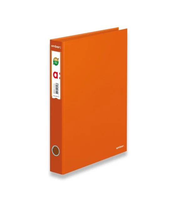 Pasta de Arquivo Ambar A4 L/40mm Lisa Laranja Pasta de Arquivo Ambar A4 L/40mm Lisa Laranja