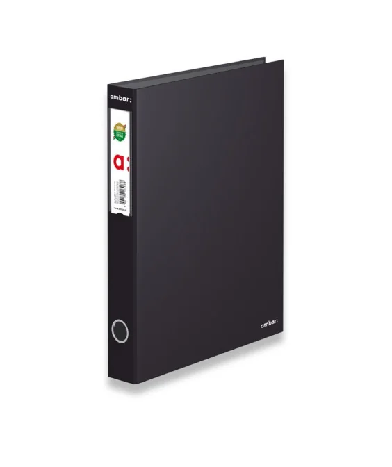 Pasta de Arquivo Ambar A4 L/40mm Lisa Preto Pasta de Arquivo Ambar A4 L/40mm Lisa Preto