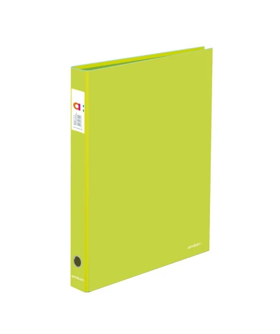 Pasta de Arquivo Ambar A4 L/40mm Lisa Verde Alface Pasta de Arquivo Ambar A4 L/40mm Lisa Verde Alface