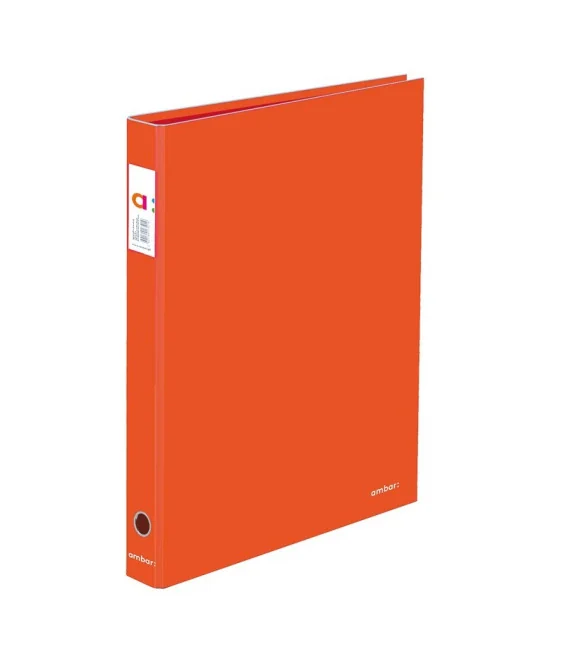 Pasta de Arquivo Ambar A4 L/40mm Lisa Vermelho Claro Pasta de Arquivo Ambar A4 L/40mm Lisa Vermelho Claro