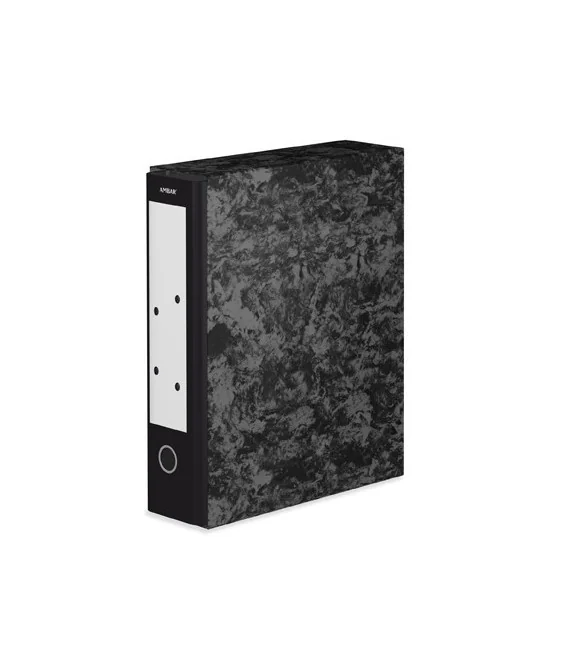 Pasta de Arquivo Definitivo c/ Caixa Ambar L/L 80mm Almaço Pasta de Arquivo Definitivo c/ Caixa Ambar L/L 80mm Almaço