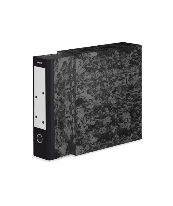 Pasta de Arquivo Definitivo c/ Caixa Ambar L/L 80mm Comercial Pasta de Arquivo Definitivo c/ Caixa Ambar L/L 80mm Comercial