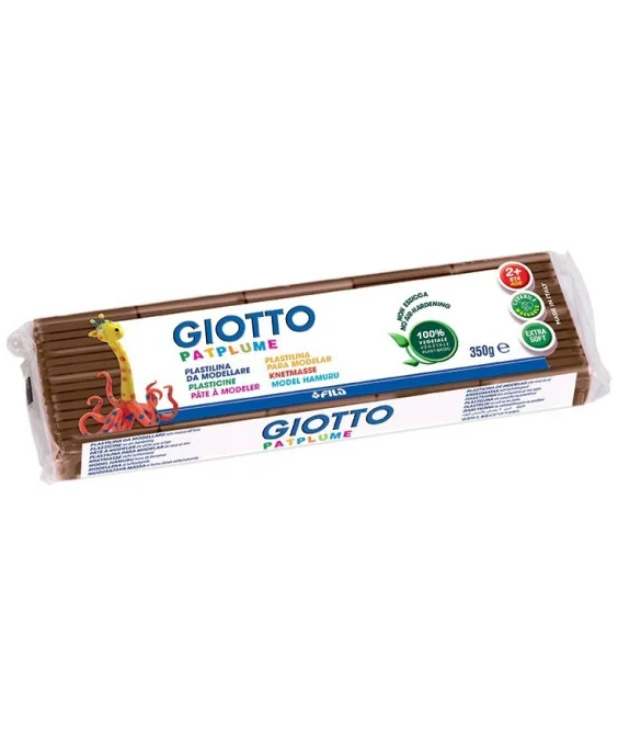 Plasticina Vegetal Giotto Patplume 350grs 510106 Castanho Plasticina Vegetal Giotto Patplume 350grs 510106 Castanho