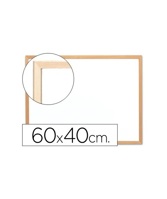 Quadro Branco Moldura em Madeira 60x40cms Quadro Branco Moldura em Madeira 60x40cms