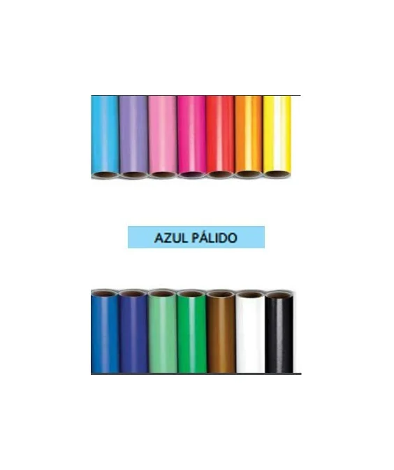 Rolo Papel Lustro c/25 Fls. Pic. 50x65cms 12904 Azul Claro Rolo Papel Lustro c/25 Fls. Pic. 50x65cms 12904 Azul Claro