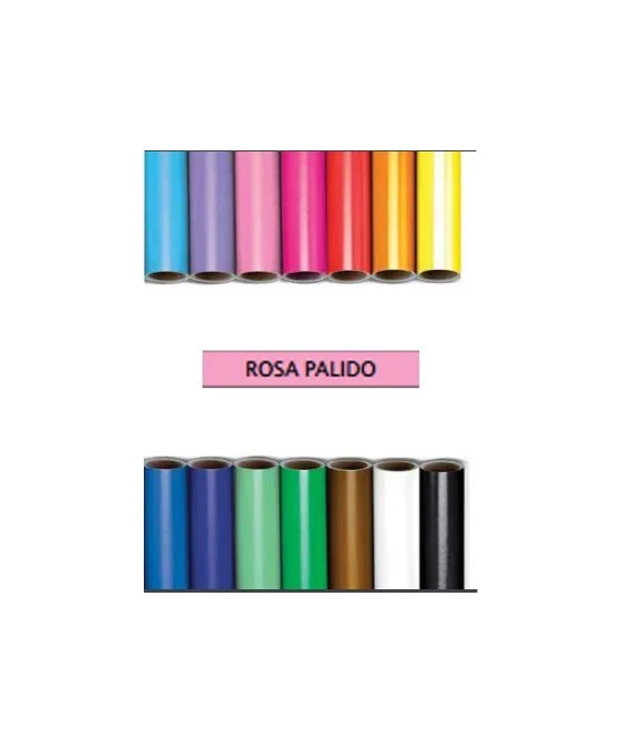 Rolo Papel Lustro c/25 Fls. Pic. 50x65cms 12909 Rosa Rolo Papel Lustro c/25 Fls. Pic. 50x65cms 12909 Rosa