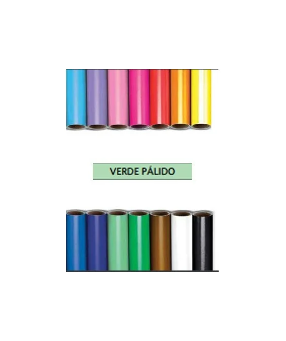 Rolo Papel Lustro c/25 Fls. Pic. 50x65cms 12935 Verde Claro Rolo Papel Lustro c/25 Fls. Pic. 50x65cms 12935 Verde Claro
