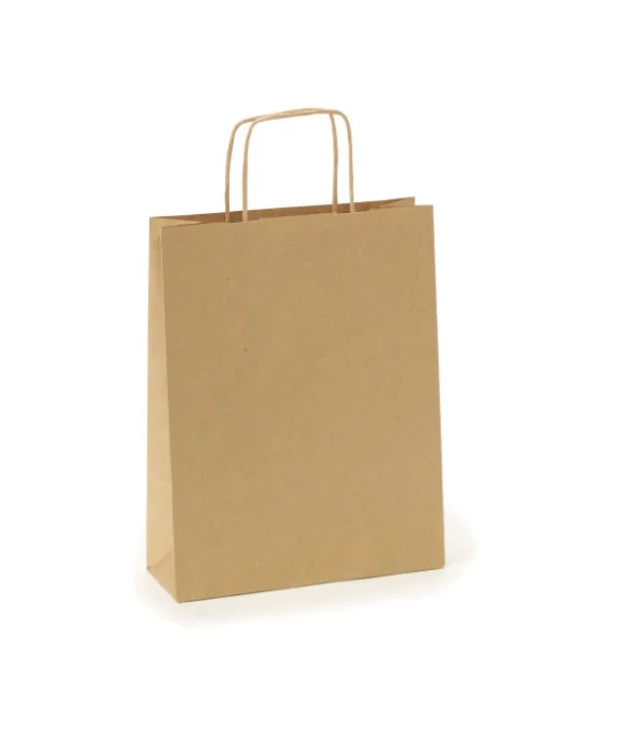 Saco Papel Mini A5 18x8x23cms Natural Saco Papel Mini A5 18x8x23cms Natural