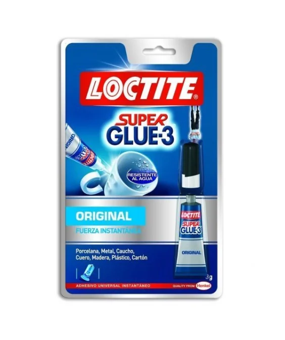 Super Cola 3 Loctite 3grs Original Super Cola 3 Loctite 3grs Original