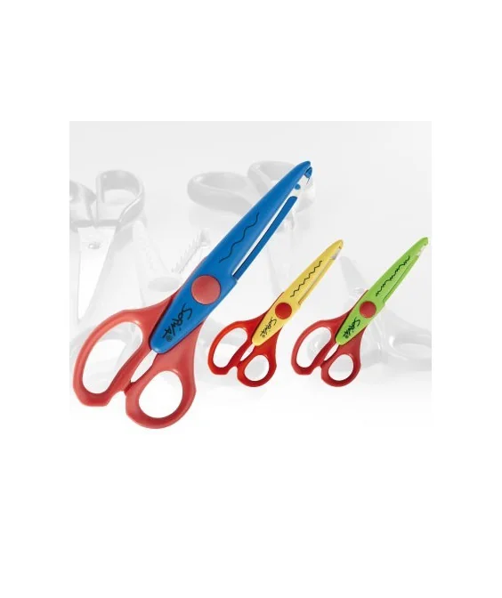 Tesoura Zig Zag Scriva 68059 Cores Sortidas Tesoura Zig Zag Scriva 68059 Cores Sortidas