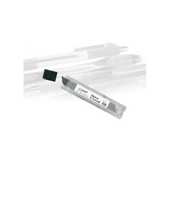 Tubo 12 Minas Scriva 0.5mm HB 49050 Tubo 12 Minas Scriva 0.5mm HB 49050