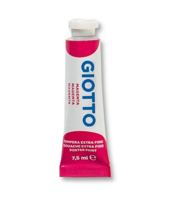 Tubo Guache Escolar Giotto 7.5 ml 351010 Magenta Tubo Guache Escolar Giotto 7.5 ml 351010 Magenta