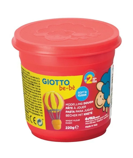 Boião Pasta de Modelar Giotto BeBé 220 gr 463001 Vermelho Boião Pasta de Modelar Giotto BeBé 220 gr 463001 Vermelho