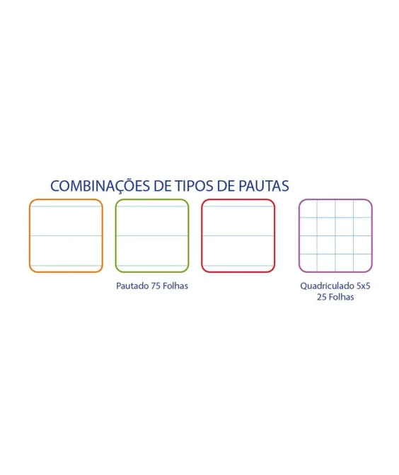 Caderno Espiral Capa Dura Oxford A4 90grs Disciplinas Caderno Espiral Capa Dura Oxford A4 90grs Disciplinas