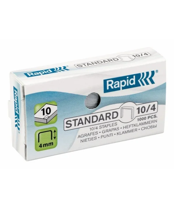 Caixa 1000 Agrafes Rapid Standard Nº10 Caixa 1000 Agrafes Rapid Standard Nº10